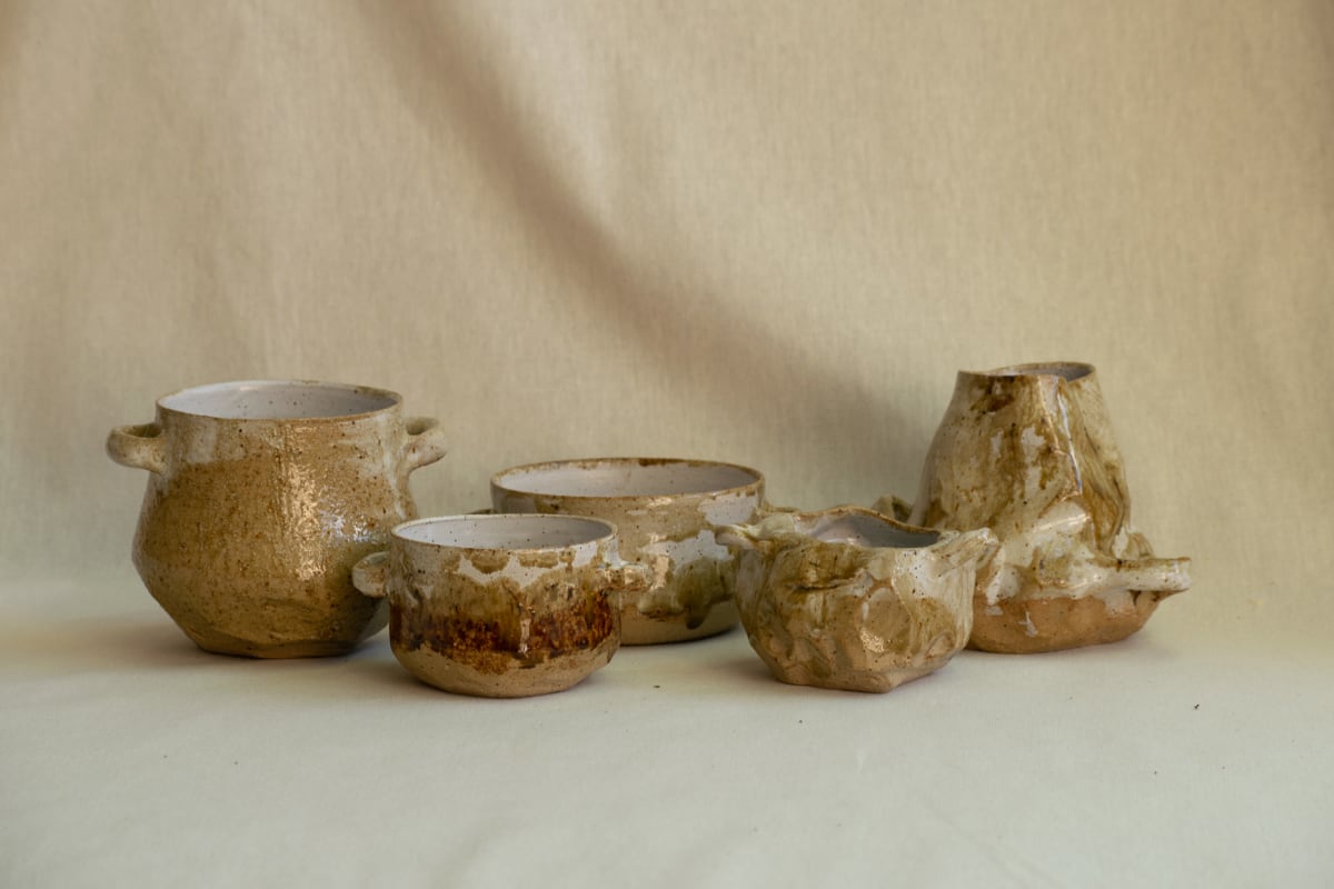 wild pigment pots and vases by emma estelle chambers 