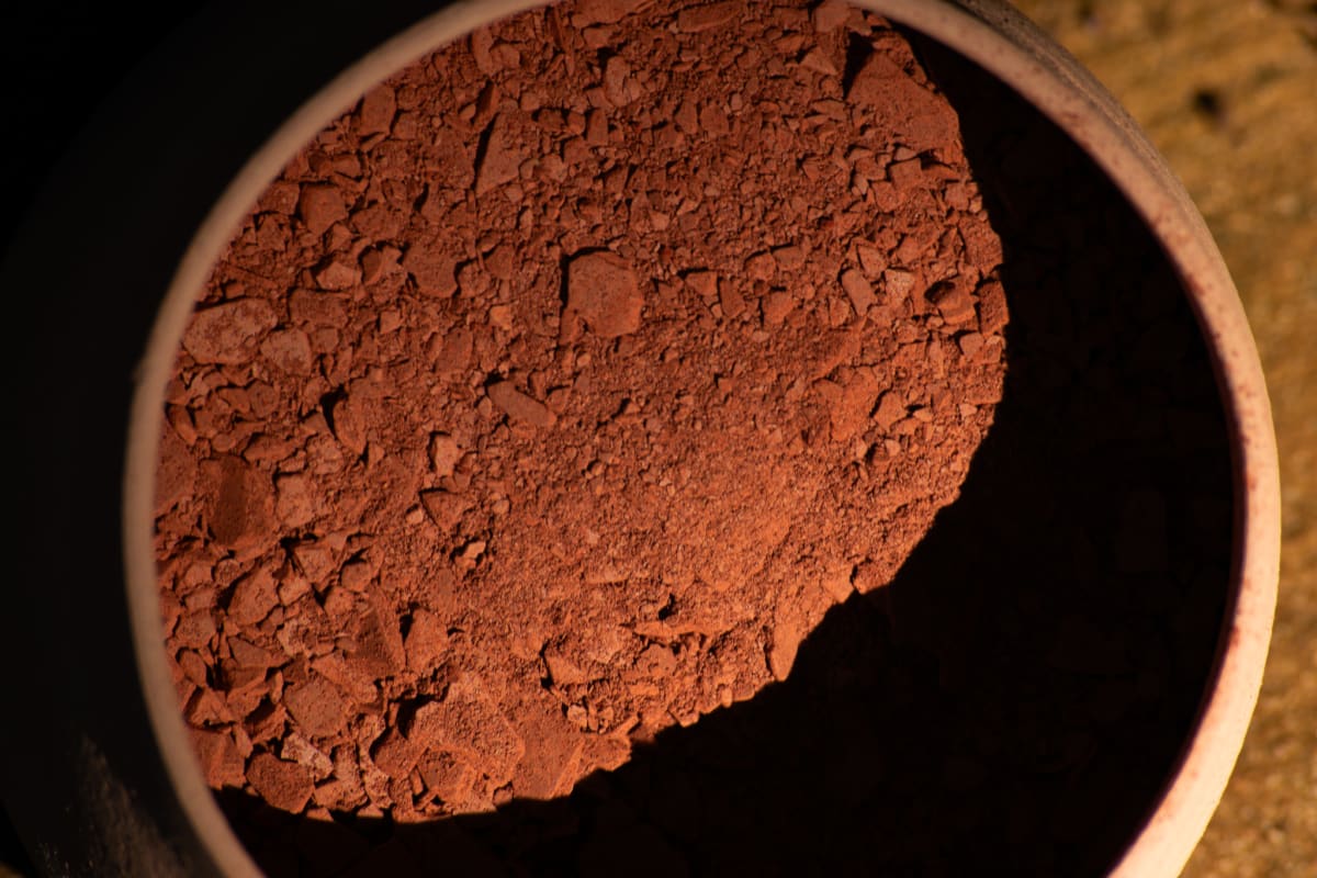 red shale - calcined by emma estelle chambers 
