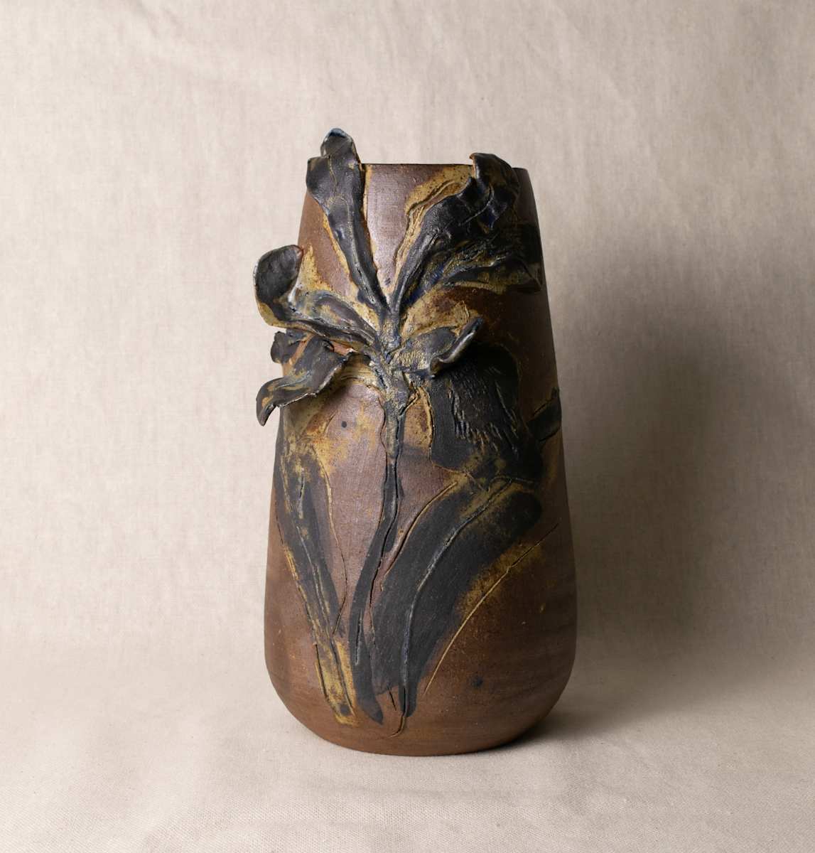 wild pigment vase by emma estelle chambers 