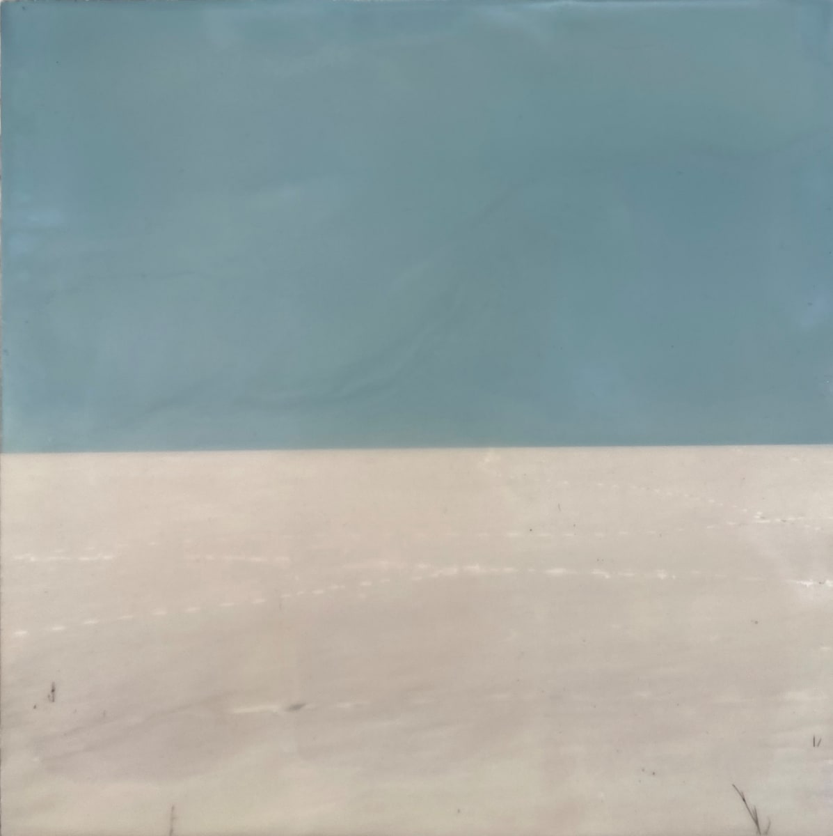 Winter Horizon, Upstate by Dora Somosi   Image: Encaustic 