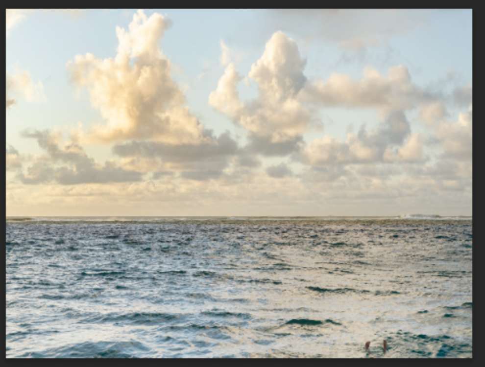 Sunset on Kilauea Beach, 2020 by Dora Somosi 