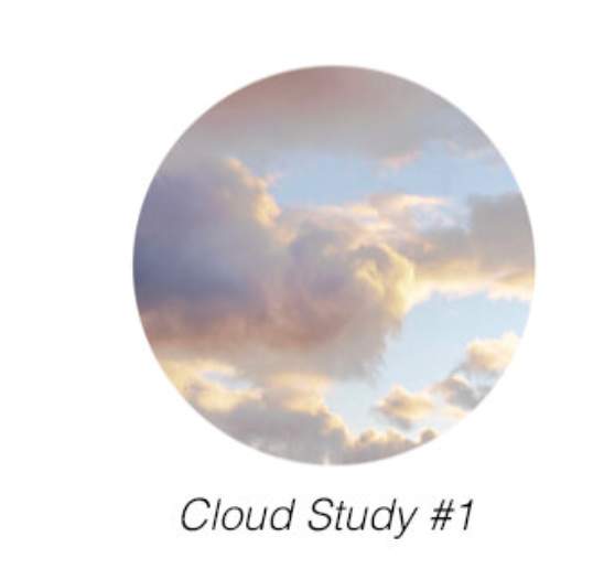 Cloud Study #1, 24 x 24, Edition 1 of 10 by Dora Somosi 