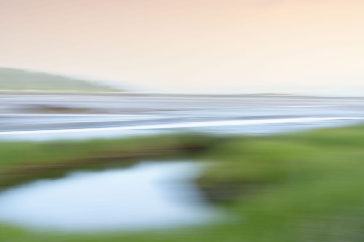 Sea and Marsh by Dora Somosi   Image: Sea and Marsh, Maine, Camera is the Brush Series 