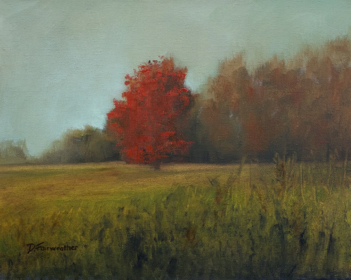 Autumn Tree by Dee Fairweather 