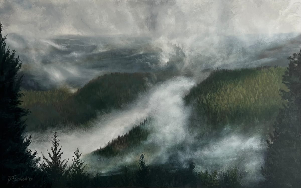 California Hills by Dee Fairweather 