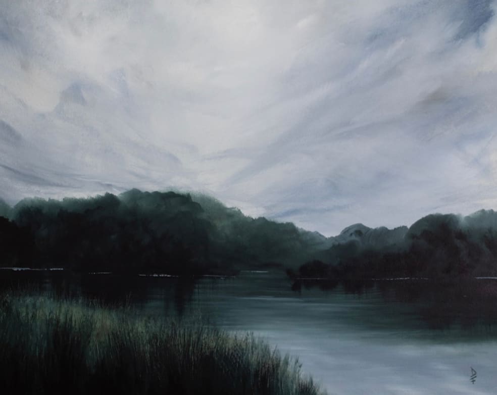 Cabin's View by Dee Fairweather 