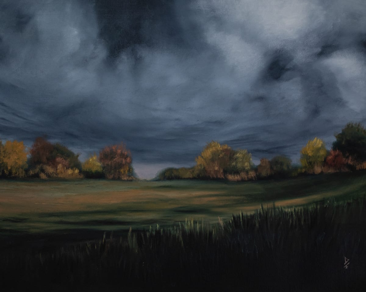 Stormy Autumn Evening by Dee Fairweather 