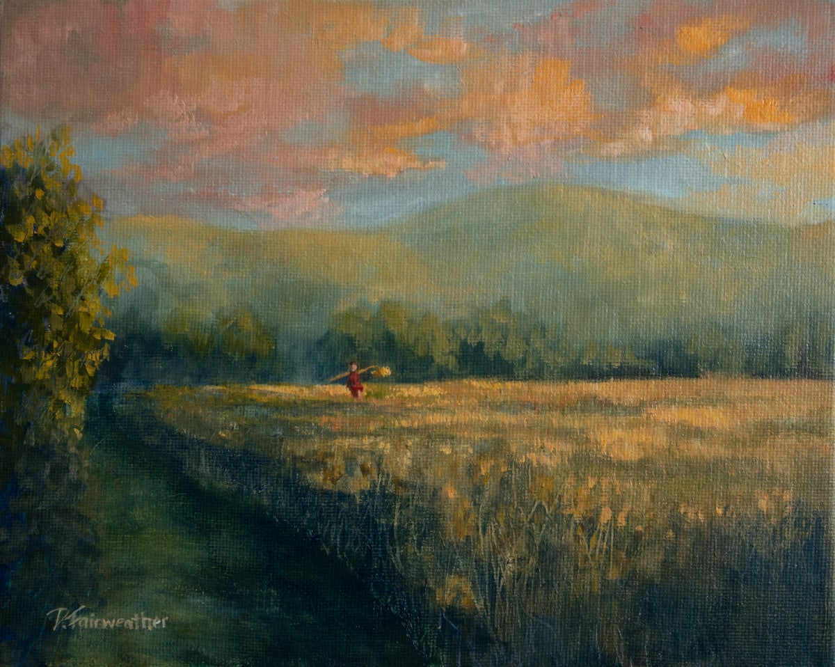 The Flower Picker by Dee Fairweather 