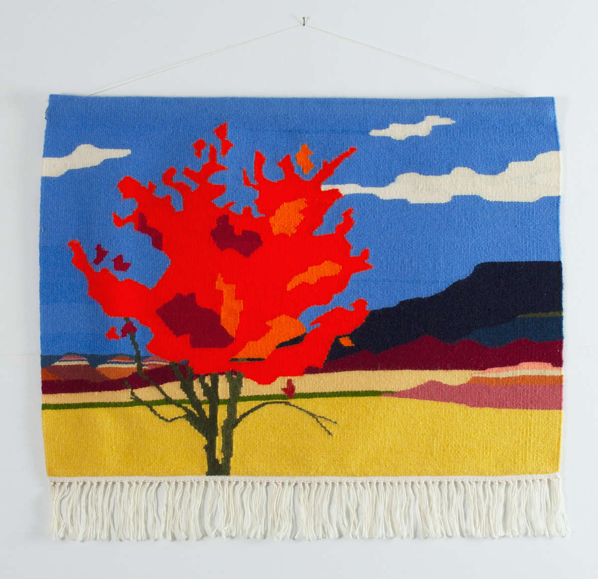 Red Tree by Phyllis Anna Stevens Estate, Image 1.