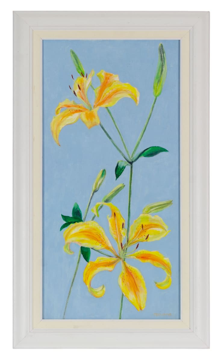 Yellow Lilies by Phyllis Anna Stevens Estate 