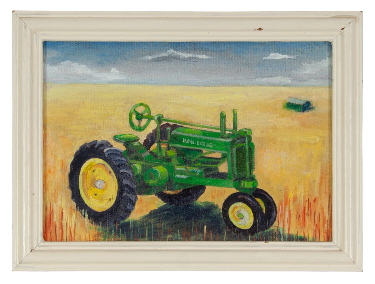 Green Tractor by Phyllis Stevens 