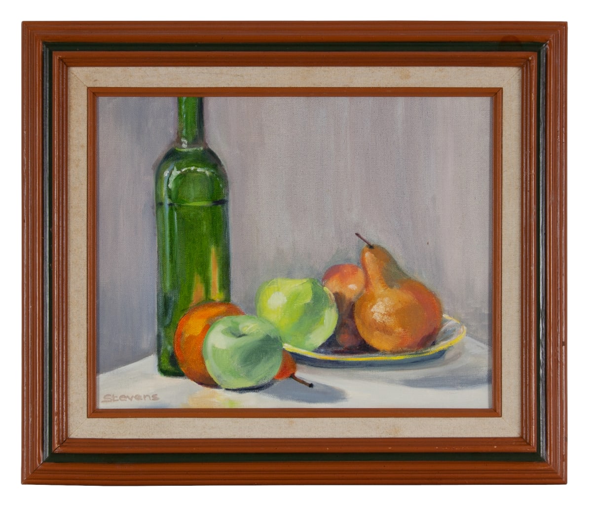 Still Life with Pear by Phyllis Stevens 