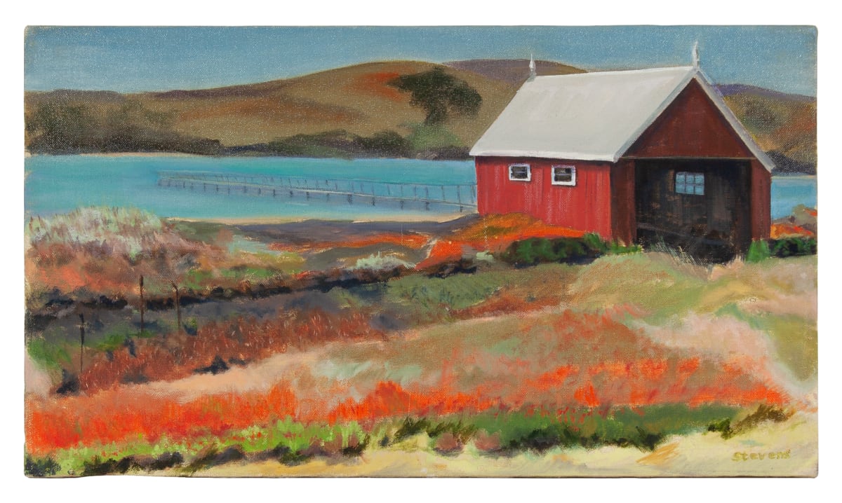 Near Point Reyes, CA by Phyllis Stevens 