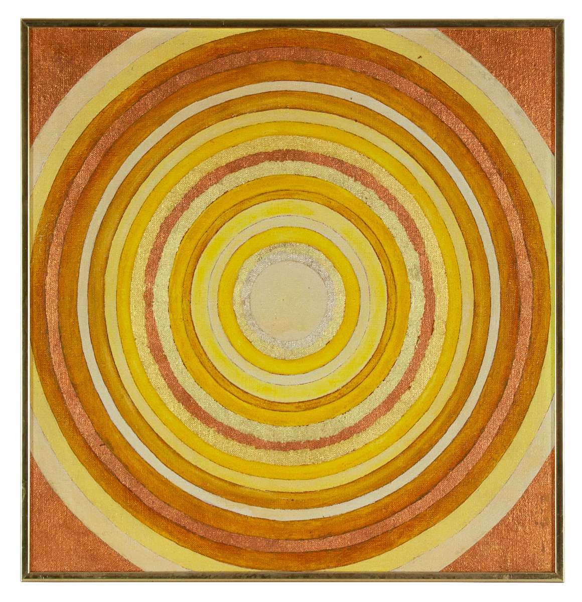 Yellow Rings by Phyllis Anna Stevens Estate, Image 1.