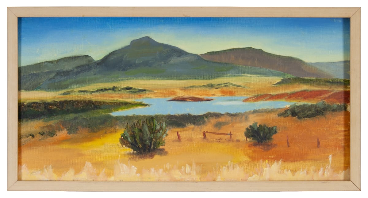 View of Pedernal, New Mexico by Phyllis Anna Stevens Estate 