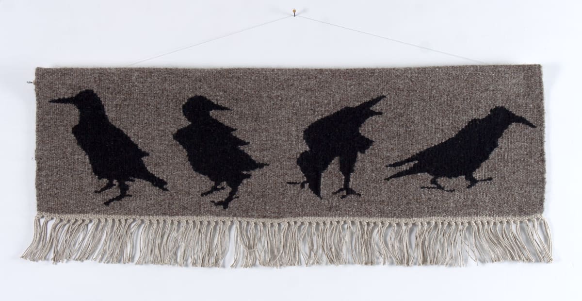 Four Crows by Phyllis Anna Stevens Estate 