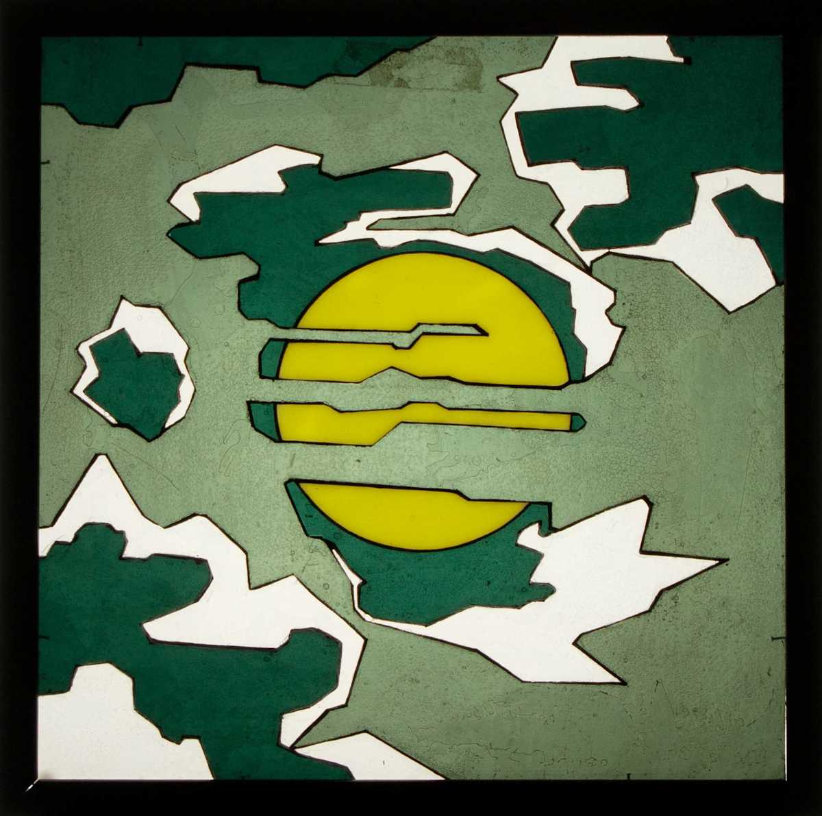 Moon and Clouds by Phyllis Anna Stevens Estate, Image 1.