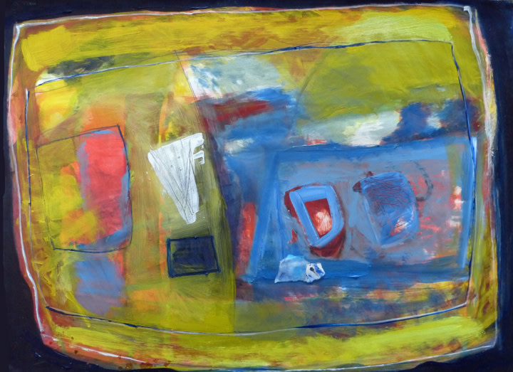 Abstract  108 by Mary Lou Dauray 