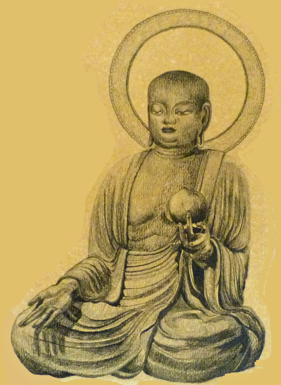 Buddha by Mary Lou Dauray 