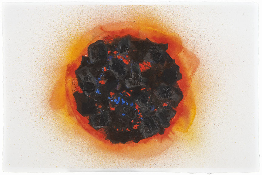 Coal Mandala by Mary Lou Dauray 