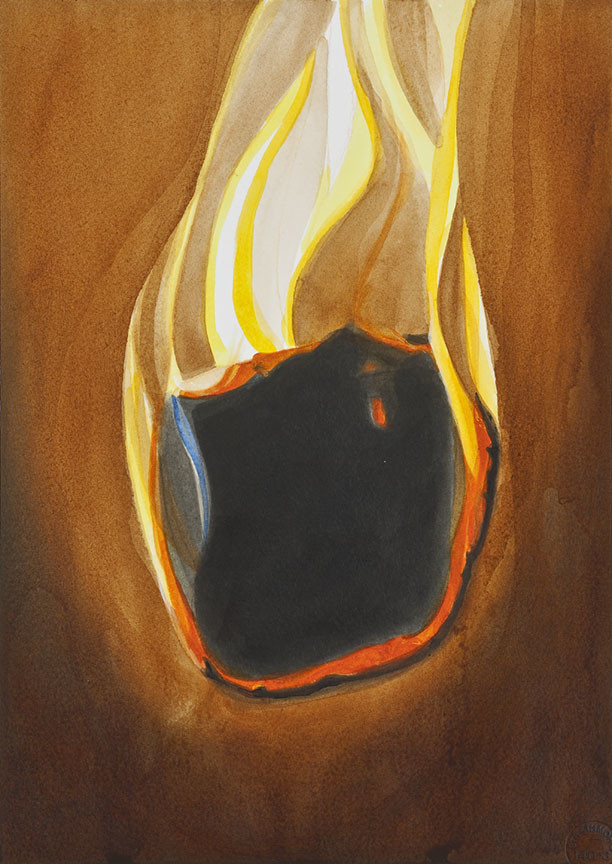 Inflamed by Mary Lou Dauray 