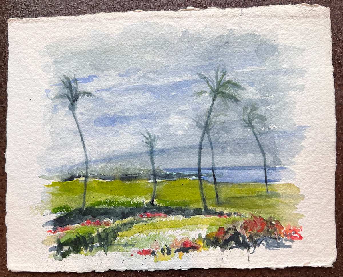 Palm Trees Swaying by Mary Lou Dauray, Image 1.