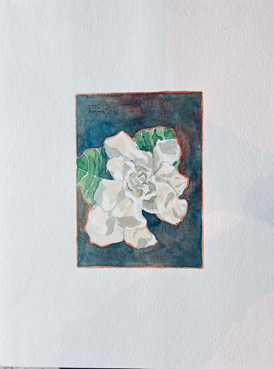 White Flower 11 by Mary Lou Dauray 