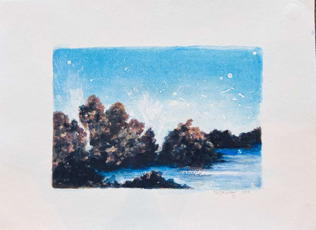 Wave Spray by Mary Lou Dauray 