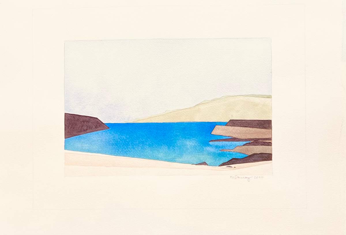 The Beach by Mary Lou Dauray 
