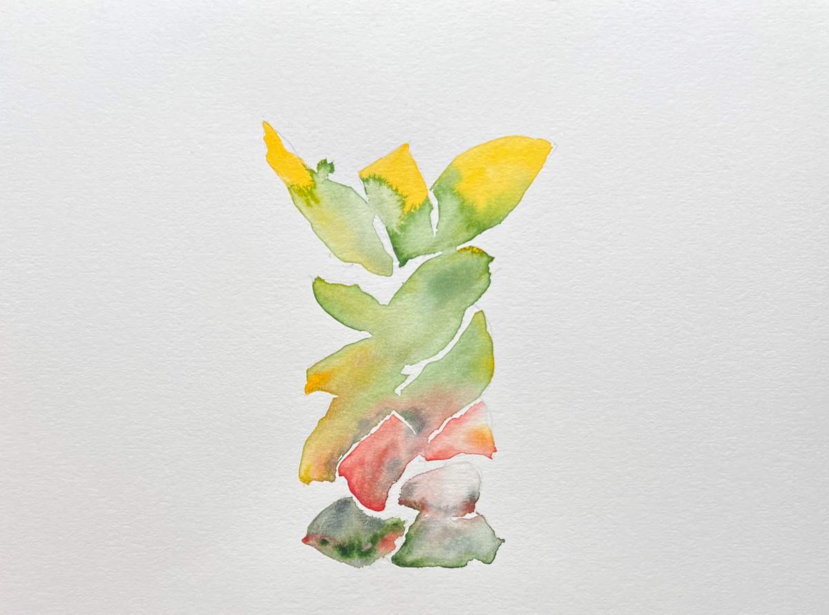 Hawaii Flower Abstract 17 by Mary Lou Dauray 