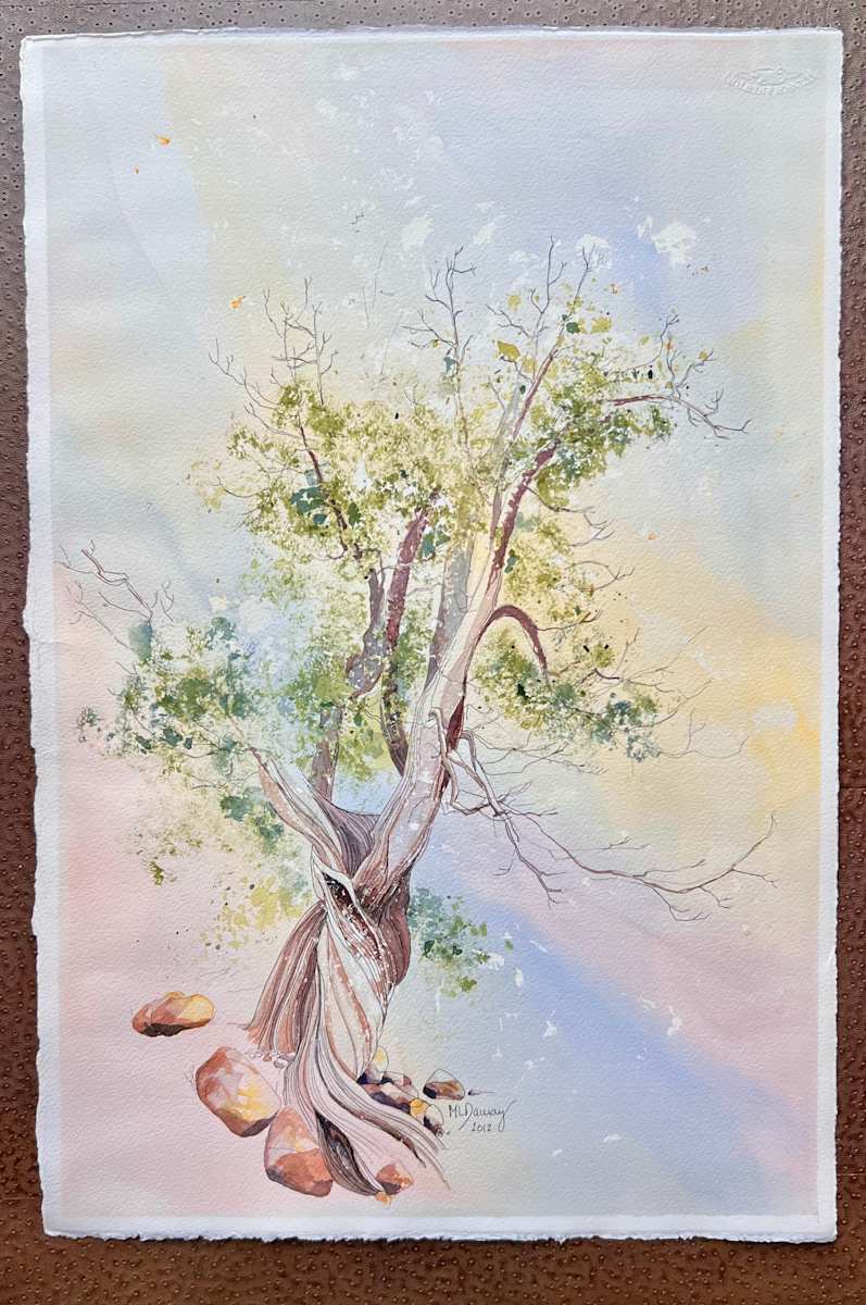 Ancient Juniper by Mary Lou Dauray 
