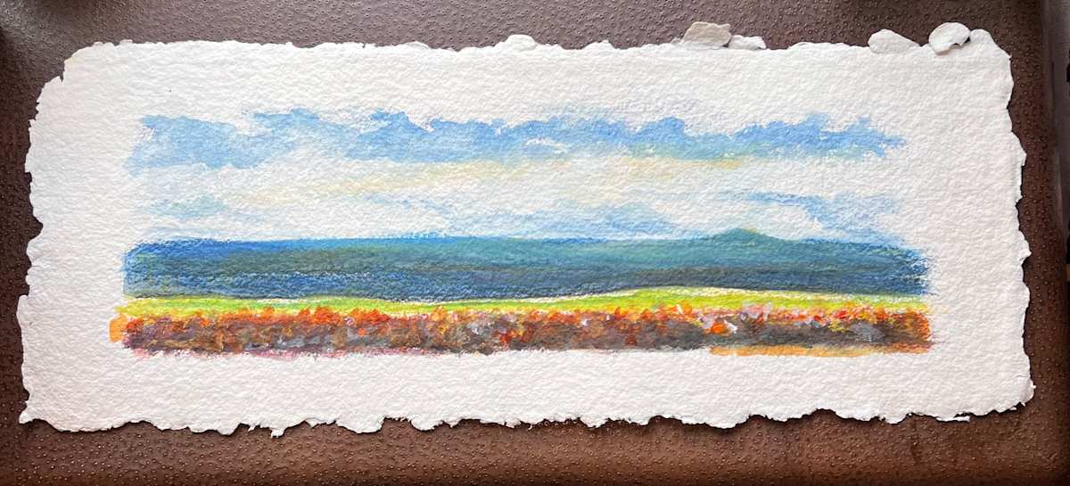 Pedernale View by Mary Lou Dauray 