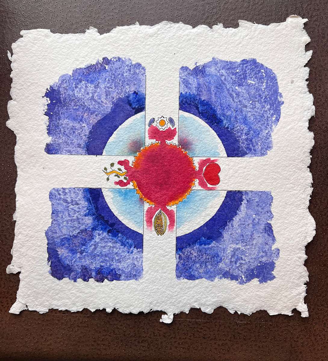 Nature Mandala by Mary Lou Dauray 