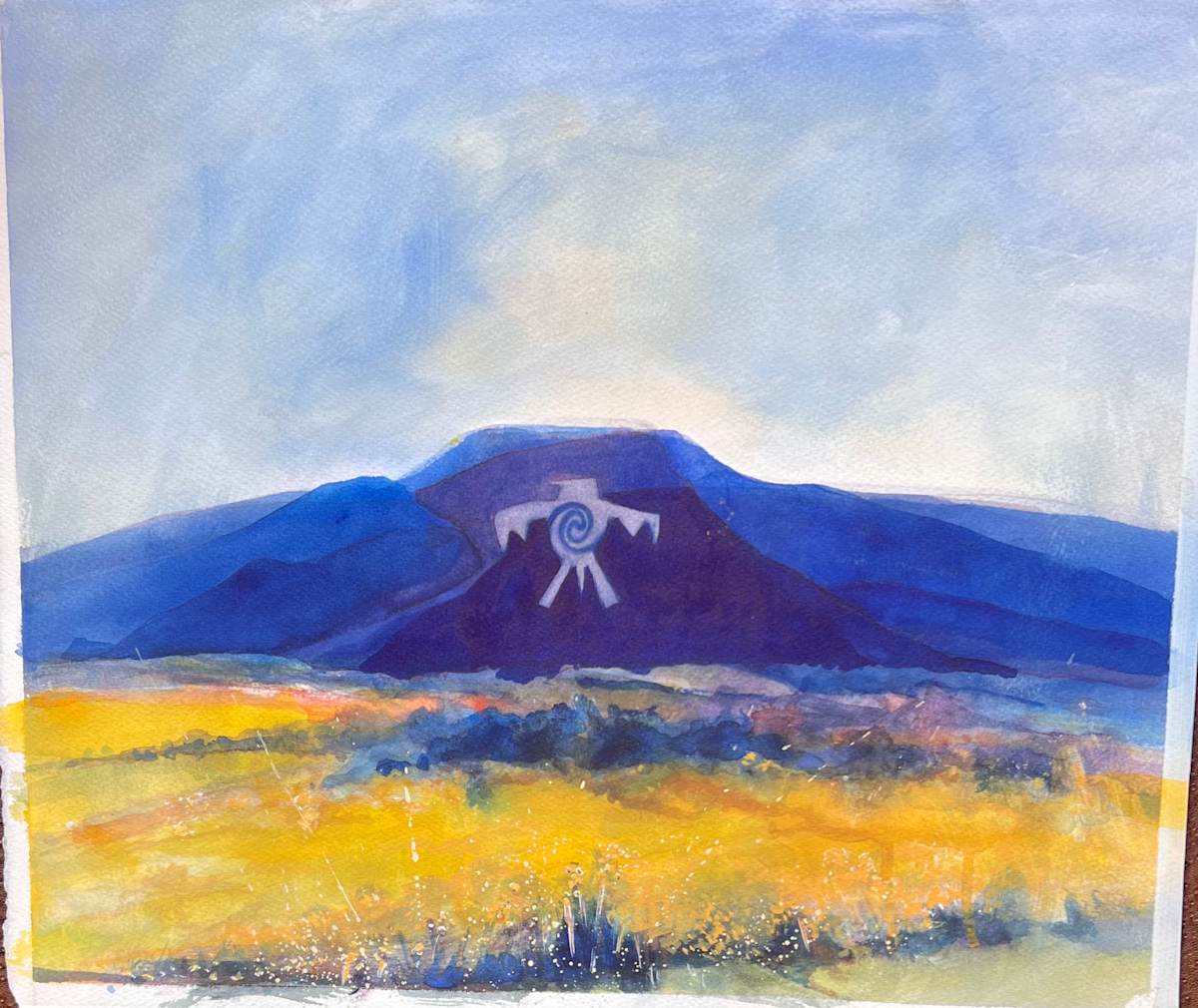 Pedernale Figure by Mary Lou Dauray 