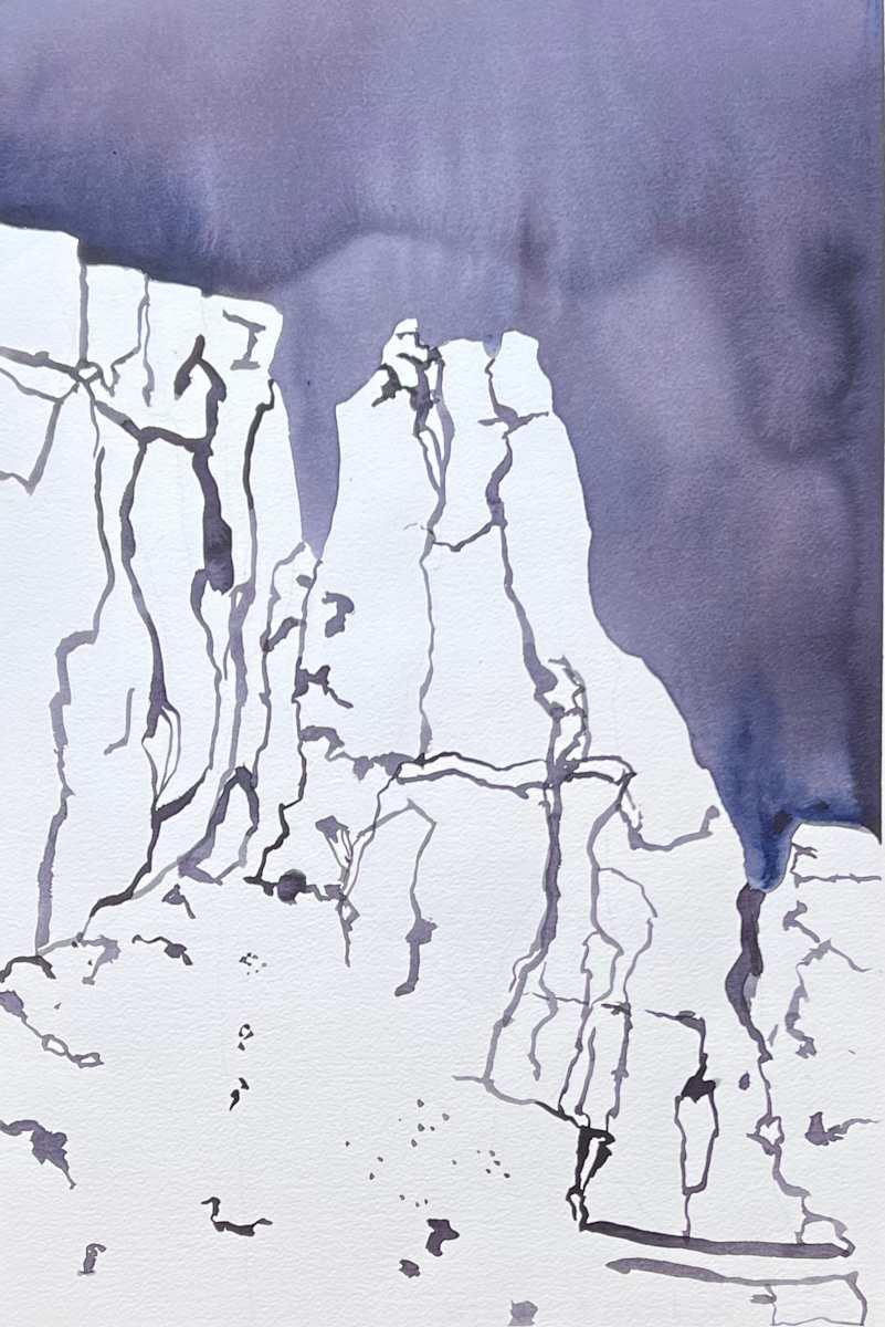 Black and White Kitchen Mesa by Mary Lou Dauray 