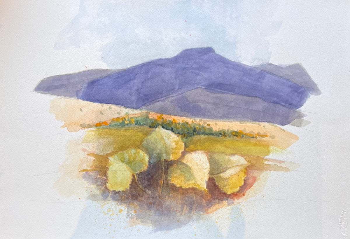 Fall Leaves by Mary Lou Dauray 