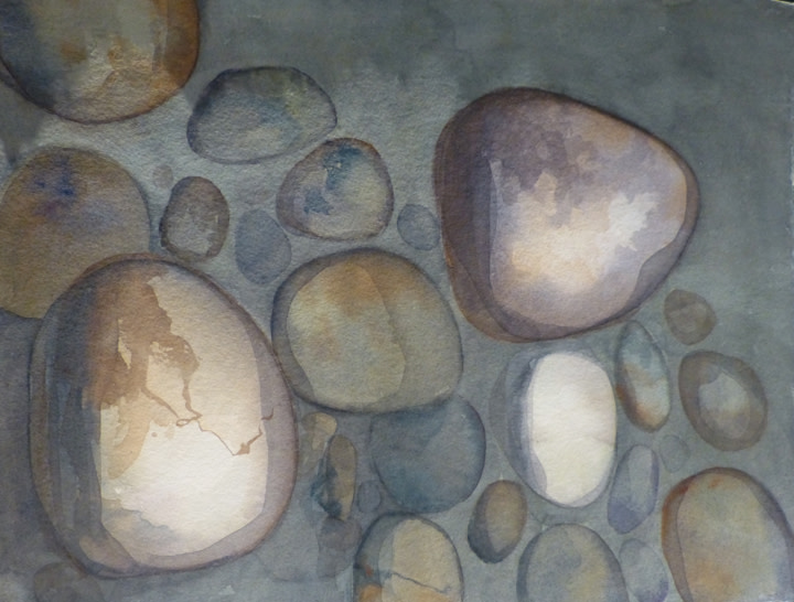 Stones  3 by Mary Lou Dauray 