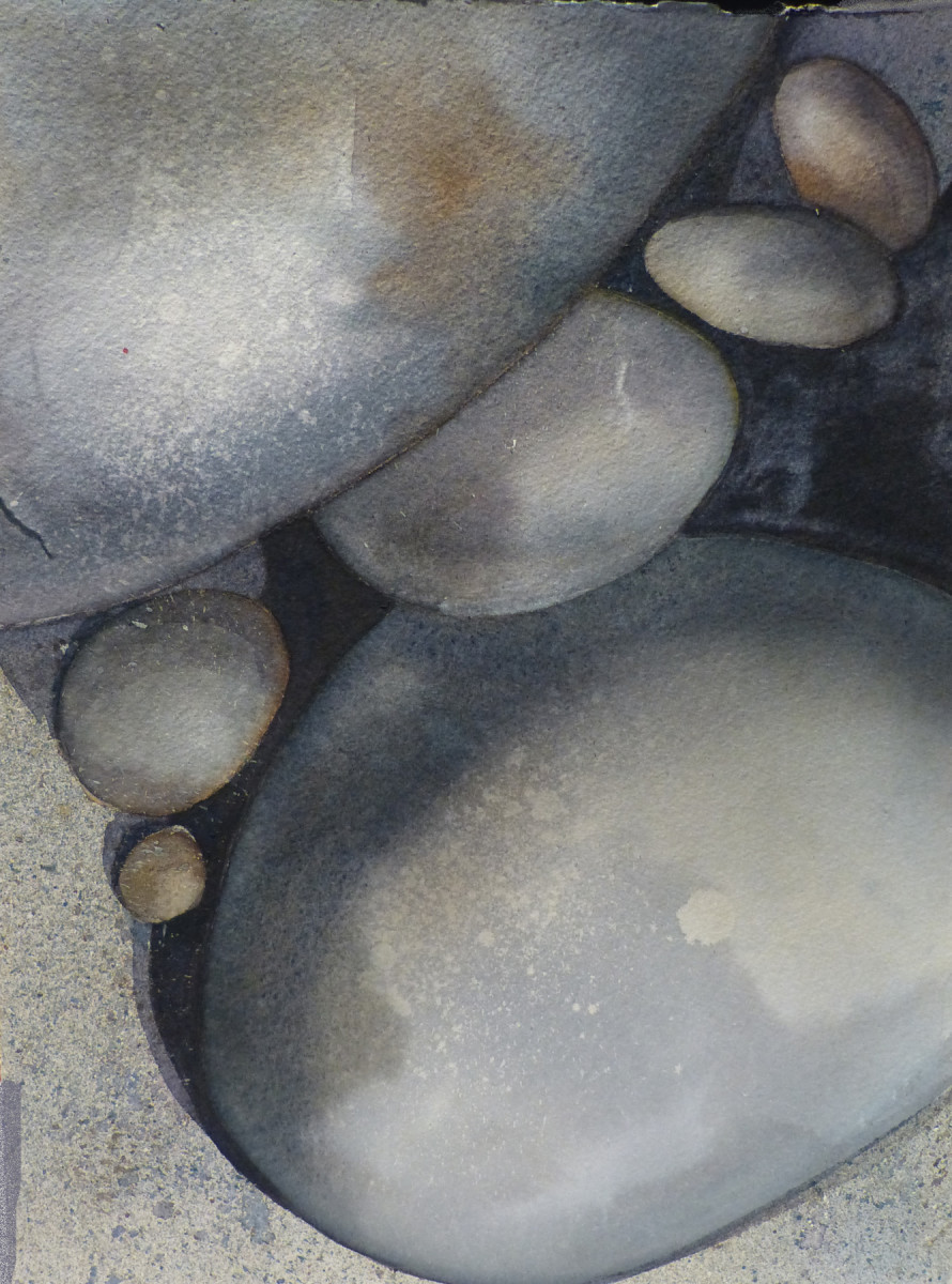 Stones  4 by Mary Lou Dauray 