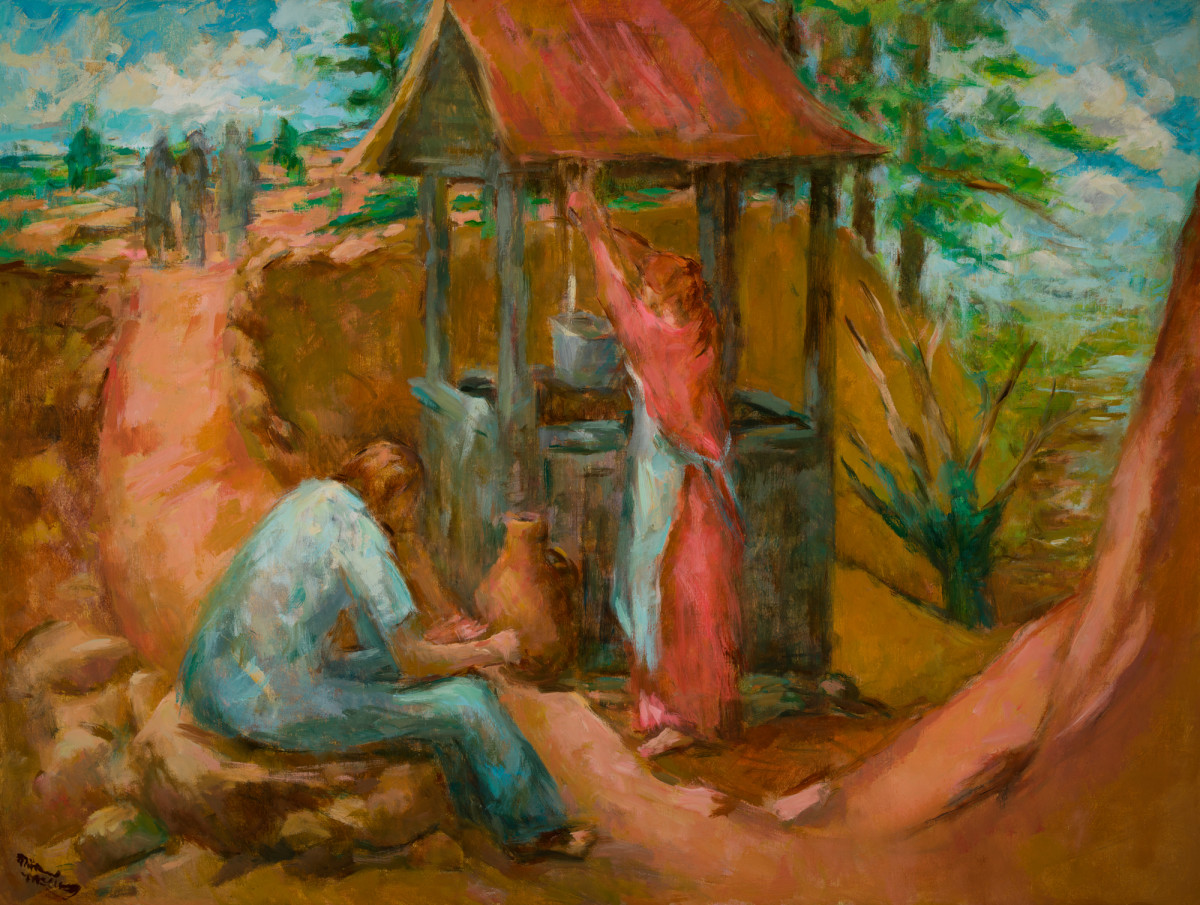 The Woman at the Well by Miriam McClung 