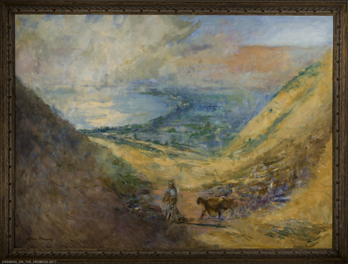 The Shepherd at Galilee by Miriam McClung 