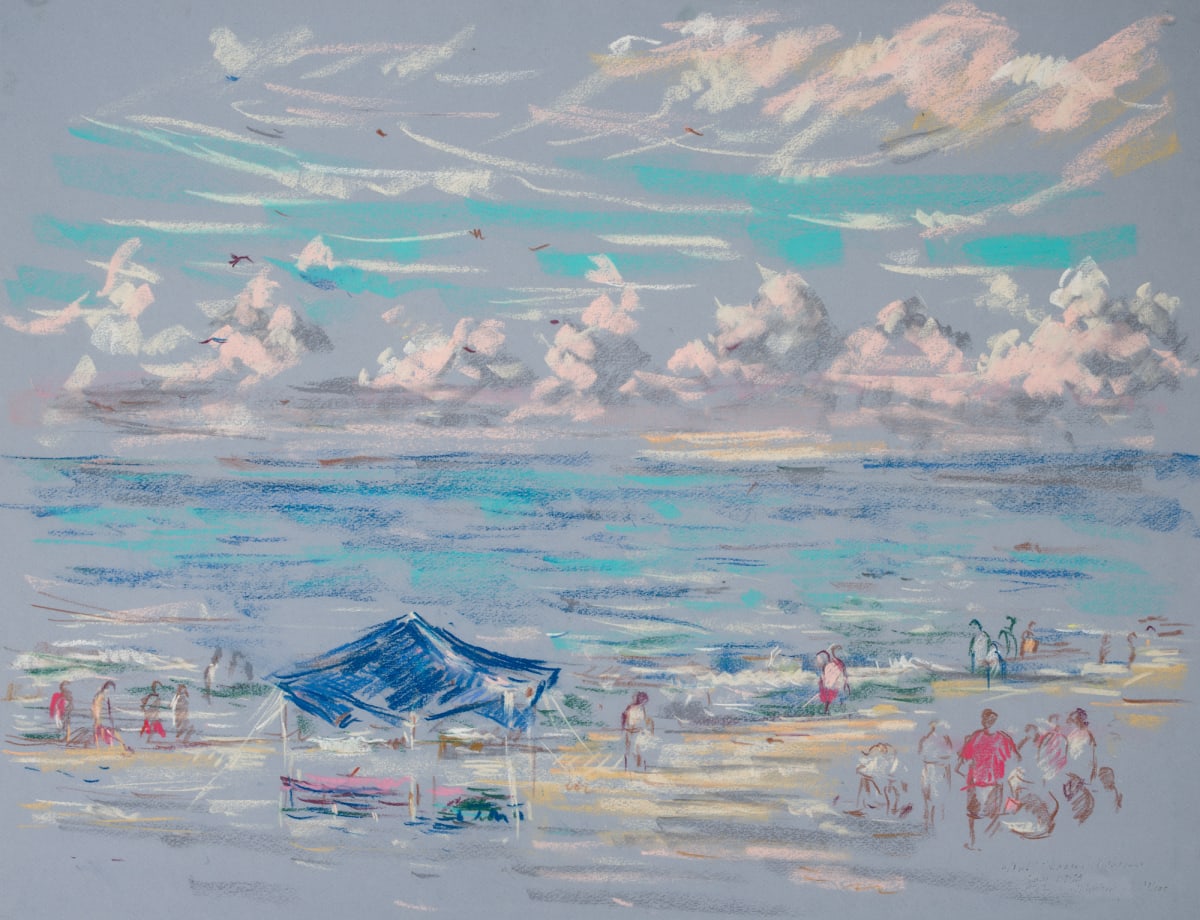 The Beach at Gulf Shores, Alabama by Miriam McClung, Image 1.