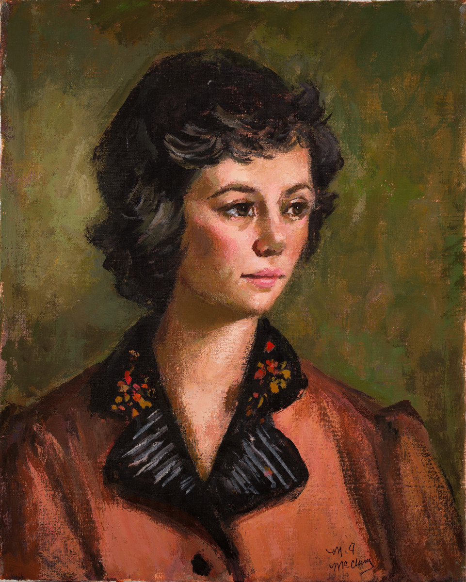 Study of a Woman by Miriam McClung 