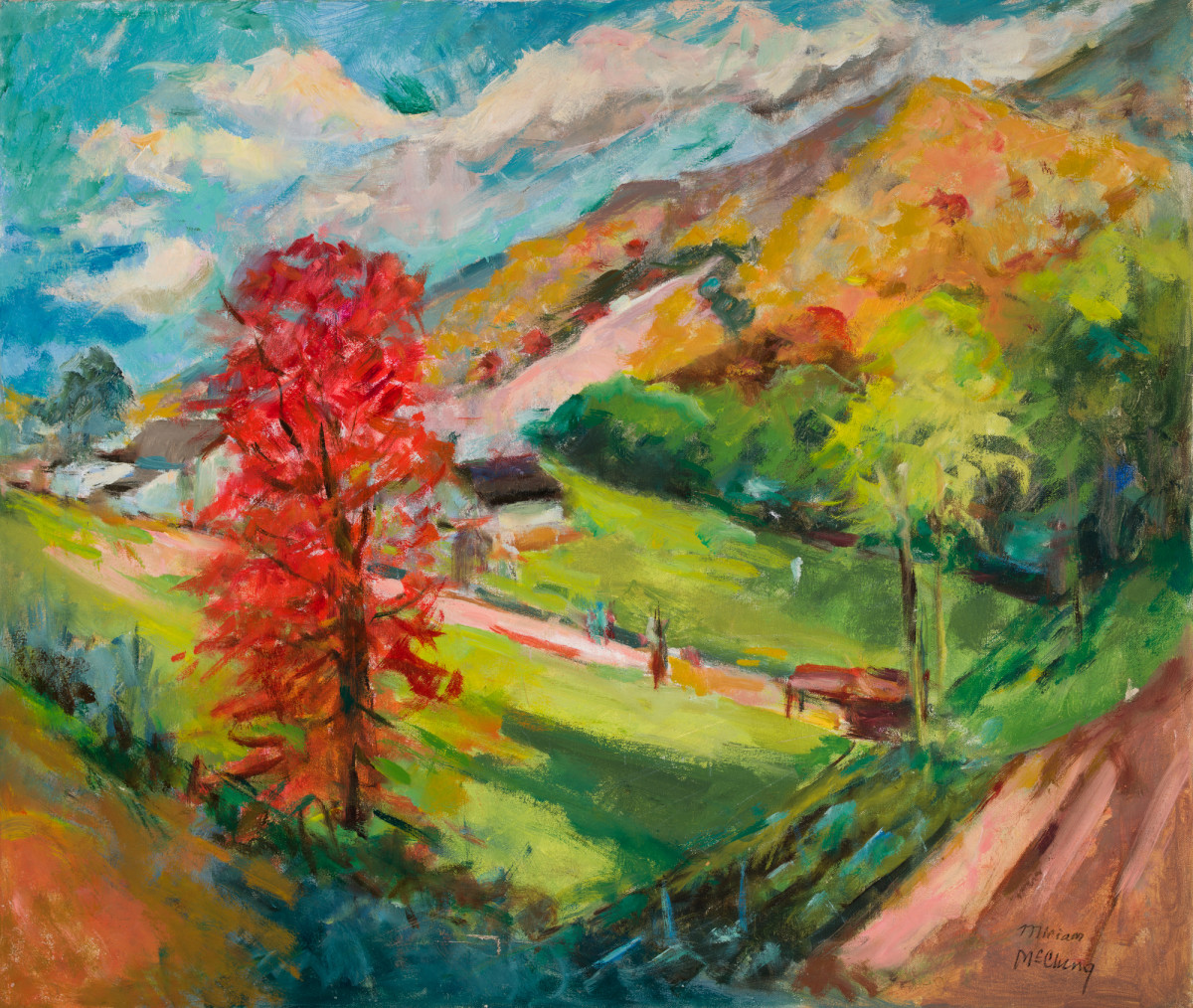 The Red Tree by Miriam McClung, Image 1.