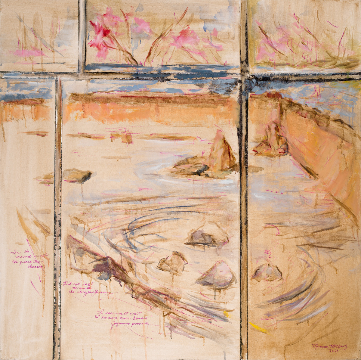 The Japanese Rock Garden by Miriam McClung 