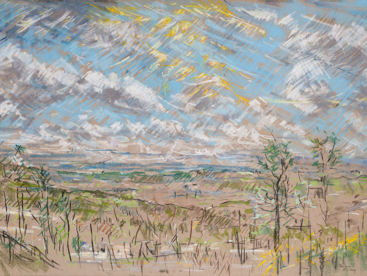 View from Briarwood Presbyterian Church by Miriam McClung 