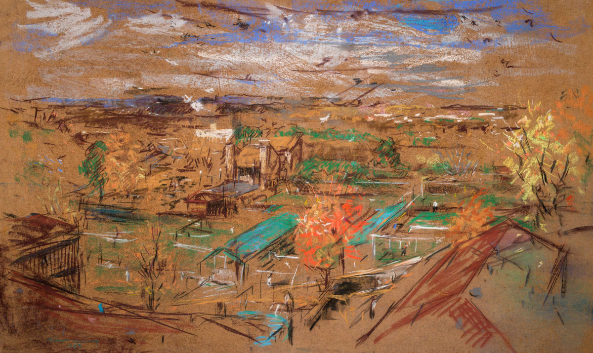 The Tennis Courts by Miriam McClung, Image 1.