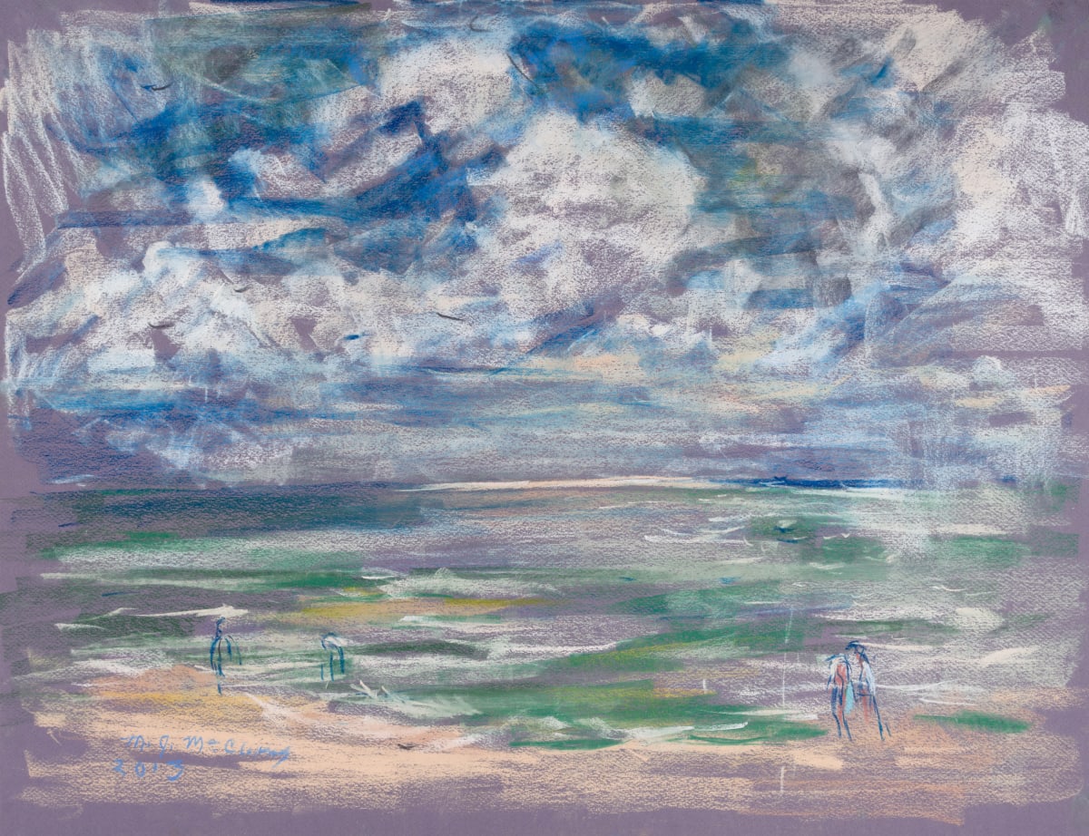 Stormy Day at the Beach by Miriam McClung, Image 1.