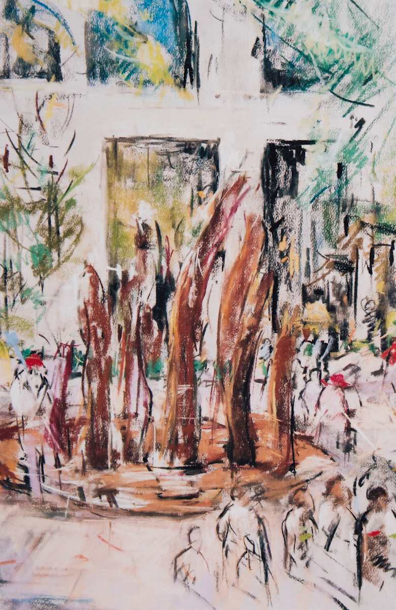 Sculpture and Fountains at the Gardens by Miriam McClung, Image 1.
