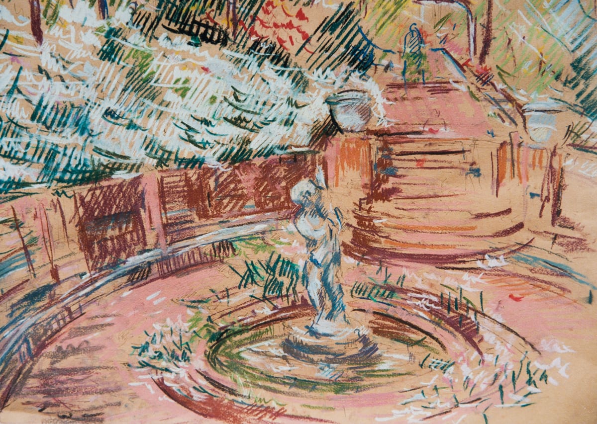 Statue at the Gardens by Miriam McClung, Image 1.