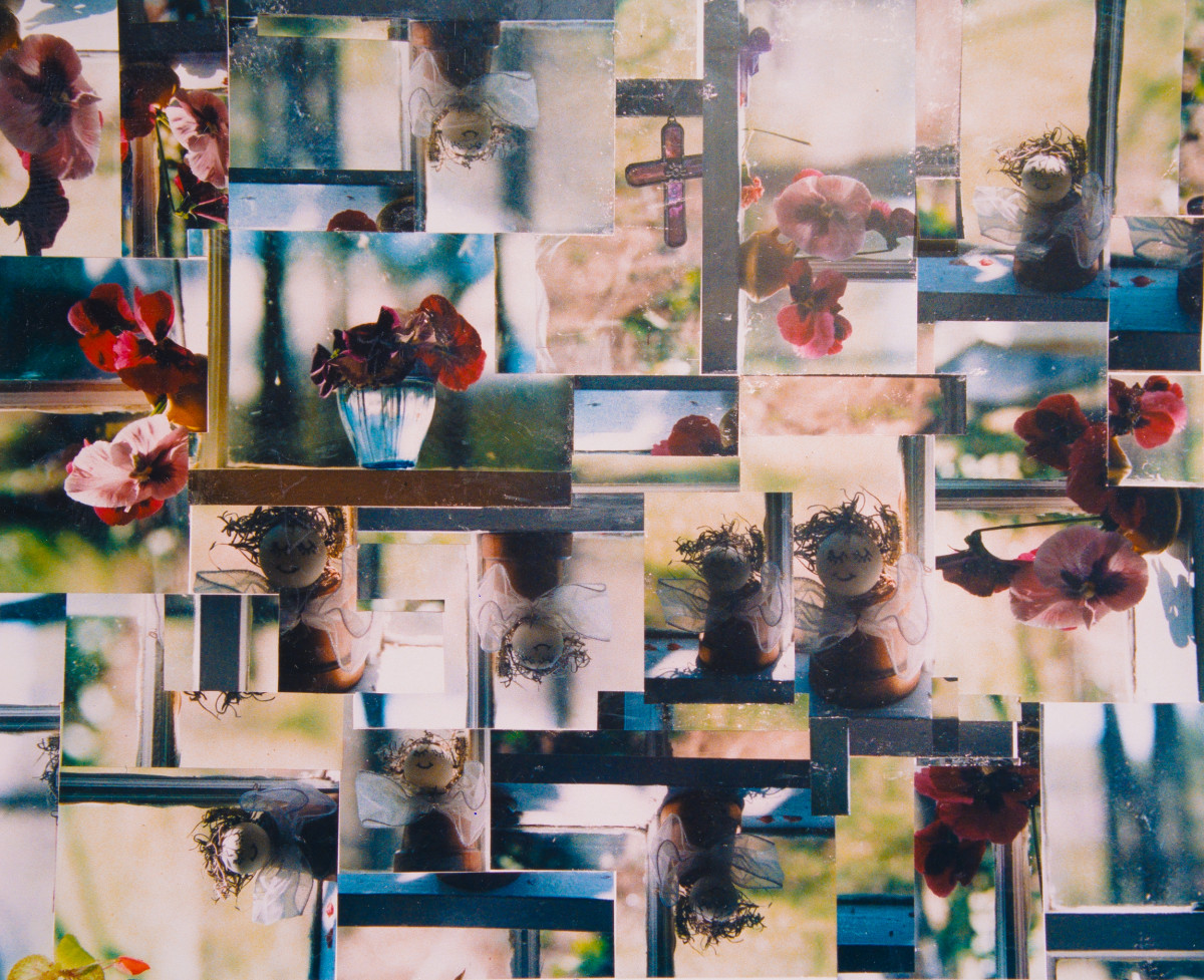 Angels and the Pansies by Miriam McClung 